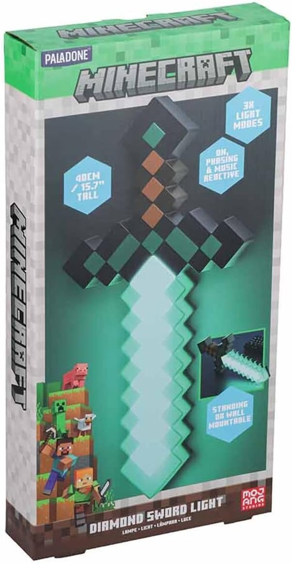 Espada Led Minecaft
