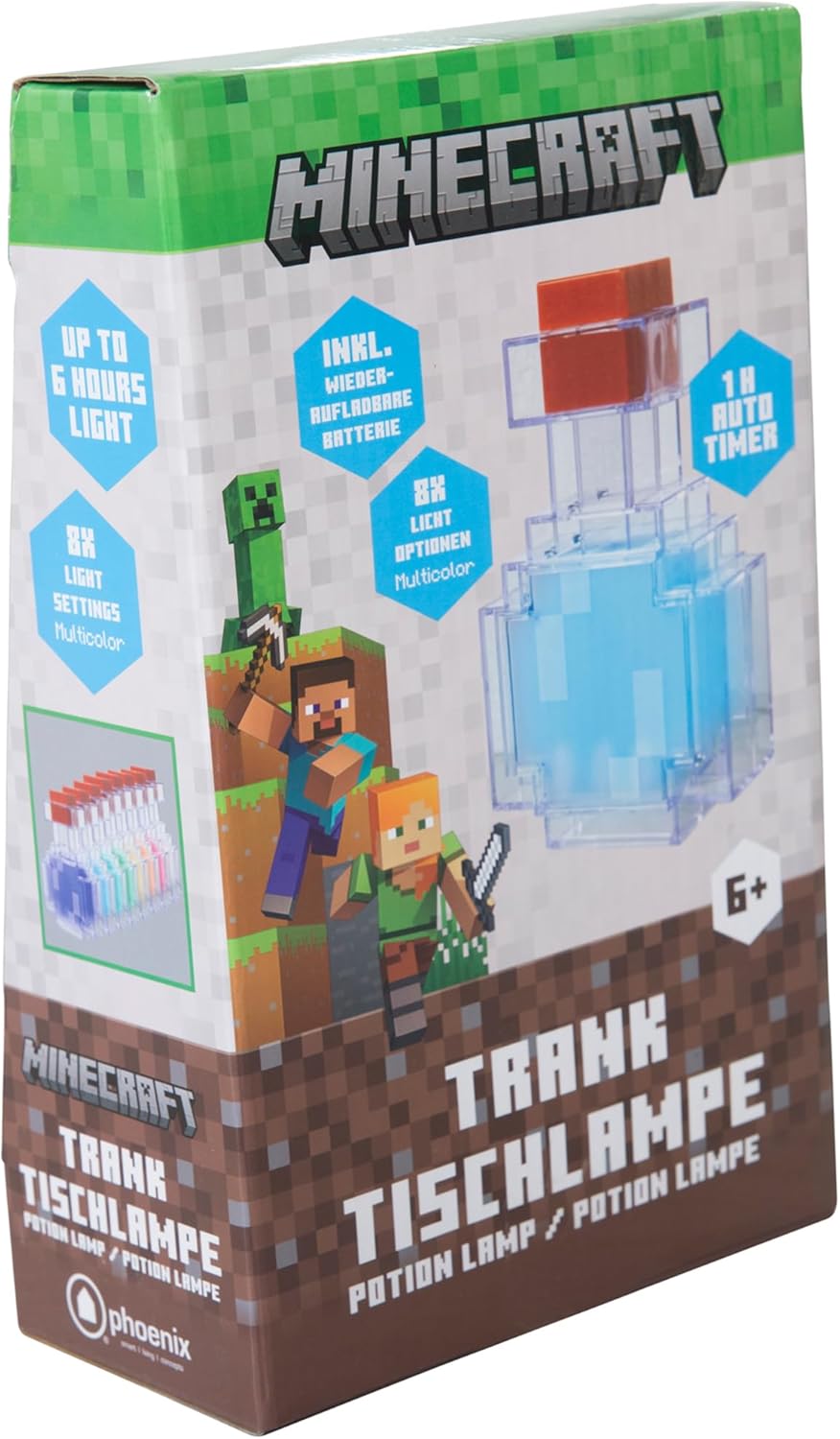 Poción Led Minecraft