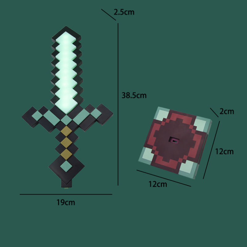 Espada Led Minecaft