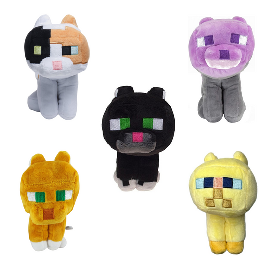 Peluche Gato Minecraft