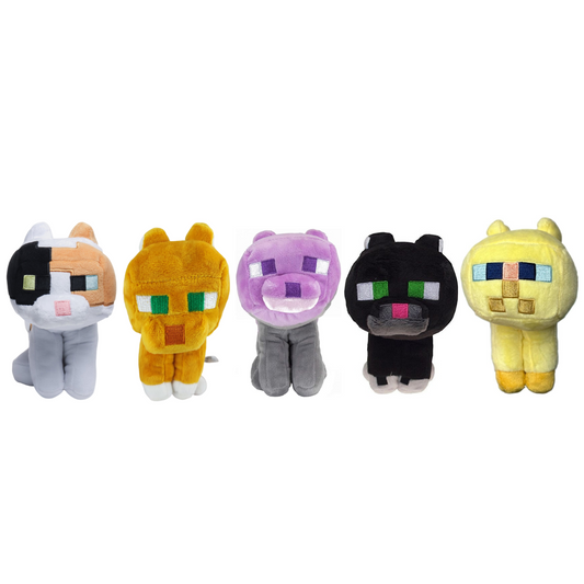 Peluche Gato Minecraft